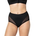 thumbnail image 1 of Women's Leonisa 012657 Truly Undetectable Comfy Shaping Panty (Black M), 1 of 4
