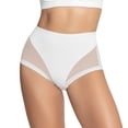thumbnail image 1 of Women's Leonisa 012657 Truly Undetectable Comfy Shaping Panty (White XL), 1 of 4
