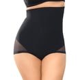 thumbnail image 1 of Women's Leonisa 012811 Truly Invisible PowerSlim Hi-Waist Control Brief (Black M), 1 of 4