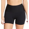 thumbnail image 1 of Women's Leonisa 012970 Stay In Place Seamless Slip Short (Black L), 1 of 3