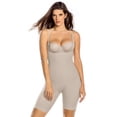 thumbnail image 1 of Women's Leonisa 018483 Undetectable Step-In Mid-Thigh Body Shaper (Nude XL), 1 of 3