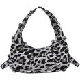 thumbnail image 1 of Women's Leopard Beaded Crescent Shoulder Bag Cheetah Pattern Hobo Handbags Clutch Handbags Chain Handbags and Wallets, 1 of 6