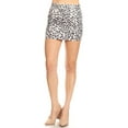 thumbnail image 1 of Women's Leopard Fitted Bodycon High Rise Slim Fit Bottom Mini Skirt, 1 of 5