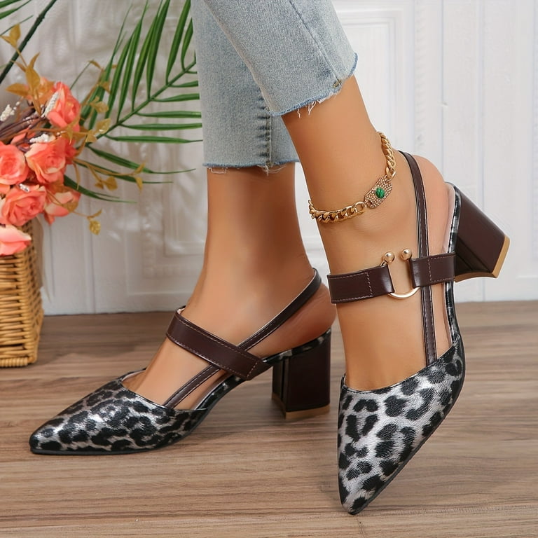 Leopard summer shoes online