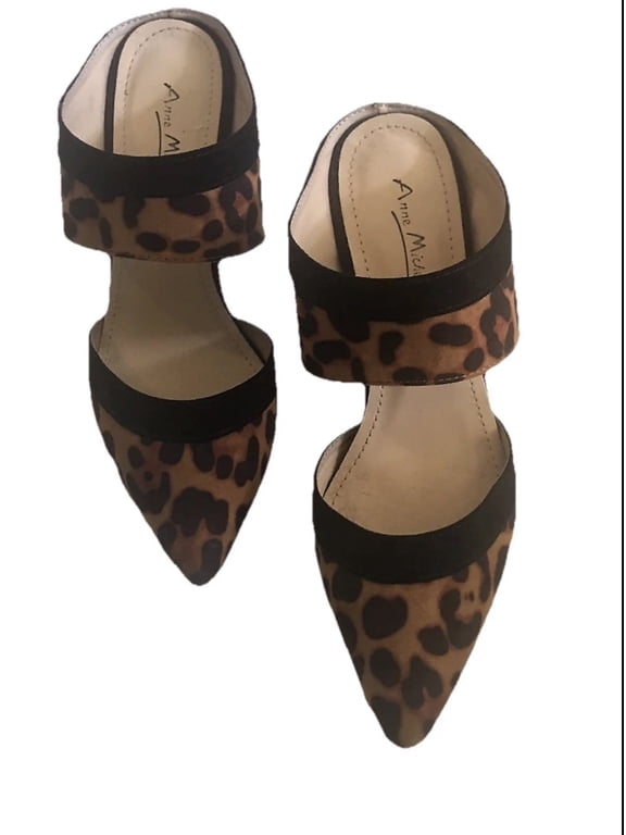 Women's Leopard Print Pointy Heels