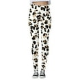 thumbnail image 1 of Women's Leopard Print Tight Leggings, 1 of 1