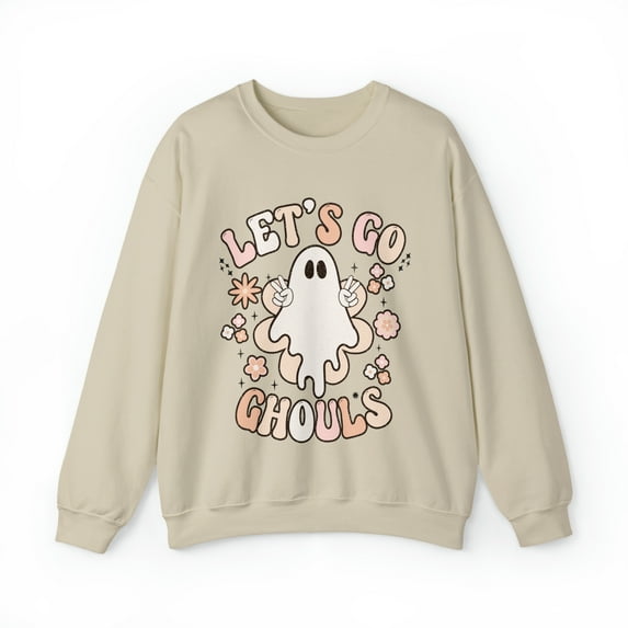 Women's Let's Go Ghouls Halloween Sweatshirt