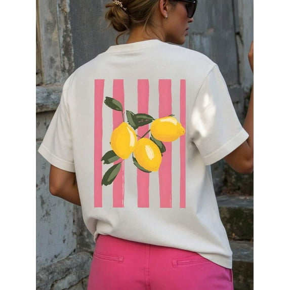 Women's Letter Print "MAMA" Bow Decor Casual T-Shirt