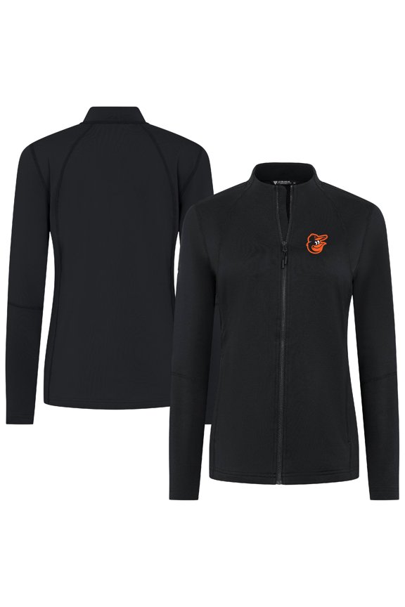 Women's Levelwear Black Baltimore Orioles Mesa Insignia 2.0 Full-Zip Jacket