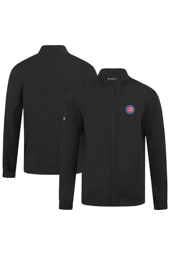 Women's Levelwear Black Chicago Cubs Alec Insignia 2.0 Full-Zip Jacket