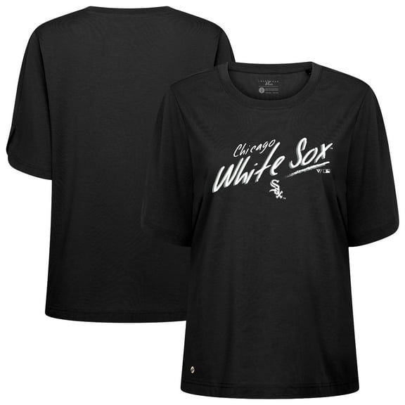Women's Levelwear Black Chicago White Sox Bloom Sizzle T-Shirt