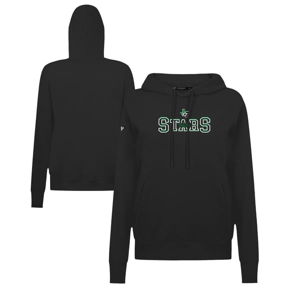 Women's Levelwear Black Dallas Stars Adorn Journey Pullover Hoodie