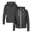 thumbnail image 1 of Women's Levelwear Black Detroit Tigers Gardinia Nightfall Full-Zip Hoodie, 1 of 3
