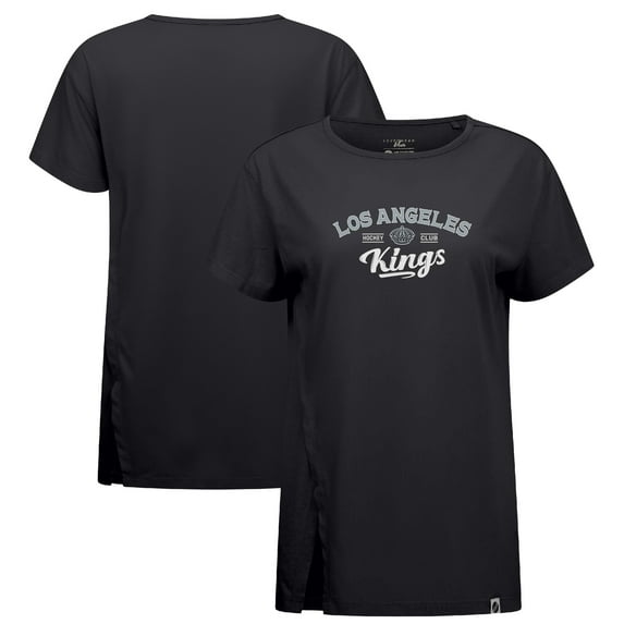 Women's Levelwear Black Los Angeles Kings Influx Ice Wall T-Shirt