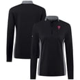 thumbnail image 1 of Women's Levelwear  Black Philadelphia Phillies Moxie Insignia Quarter-Zip Pullover, 1 of 3
