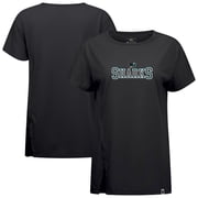 Womens Levelwear Black San Jose Sharks Influx Journey T-Shirt