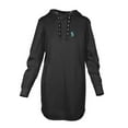 thumbnail image 1 of Women's Levelwear  Black Seattle Mariners Cover Insignia 2.0 Hoodie Dress, 1 of 1