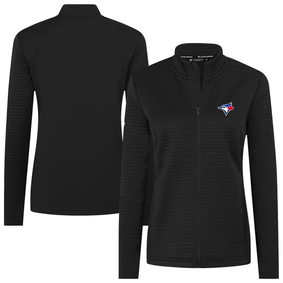 Women's Levelwear Black Toronto Blue Jays Tailgate Insignia 2.0 Full-Zip Jacket
