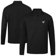 thumbnail image 1 of Women's Levelwear Black Toronto Blue Jays Tailgate Insignia 2.0 Quarter-Zip Top, 1 of 3