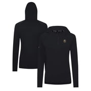 Women's Levelwear Black Vegas Golden Knights Raven Insignia Core Quarter-Zip Jacket