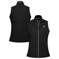 thumbnail image 1 of Women's Levelwear Black Vegas Golden Knights Sandra Full-Zip Vest, 1 of 3