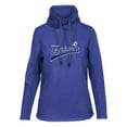 thumbnail image 1 of Women's Levelwear Blue Tampa Bay Lightning Loop Retro Script Pullover Top, 1 of 1