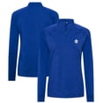 thumbnail image 1 of Women's Levelwear Blue Toronto Maple Leafs Amethyst Insignia Core Quarter-Zip Jacket, 1 of 3