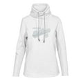 thumbnail image 1 of Women's Levelwear Cream Portland Trail Blazers Loop Sweep Pullover Sweatshirt, 1 of 1