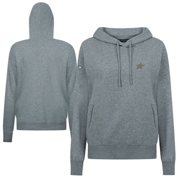 Women's Levelwear Gray Dallas Stars Adorn Copper Hoodie