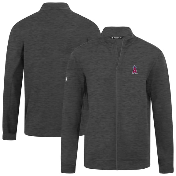Women's Levelwear Gray Los Angeles Angels Alec Insignia 2.0 Full-Zip Jacket