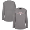 thumbnail image 1 of Women's-Levelwear  Gray New York Rangers Mother's Day Beaudry Arched Pullover Sweatshirt, 1 of 3