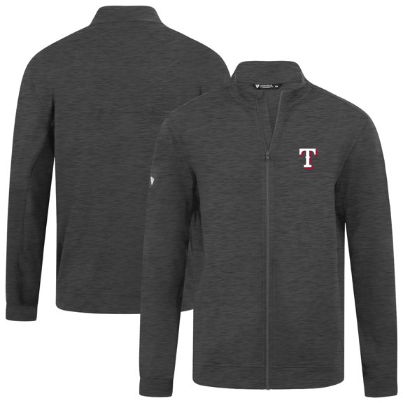 Women's Levelwear Gray Texas Rangers Alec Insignia 2.0 Full-Zip Jacket