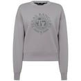 thumbnail image 1 of Women's Levelwear Gray Texas Rangers Sponge Tri-Blend Grain Sweatshirt, 1 of 1