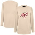 thumbnail image 1 of Women's Levelwear Khaki Cincinnati Reds Oversized Beaudry Sizzle Top, 1 of 3