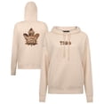 thumbnail image 1 of Women's Levelwear Khaki Toronto Maple Leafs Desert Camo Adorn Battalion Pullover Hoodie, 1 of 3