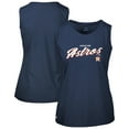 thumbnail image 1 of Women's-Levelwear  Navy Houston Astros Macy Tank Top, 1 of 3