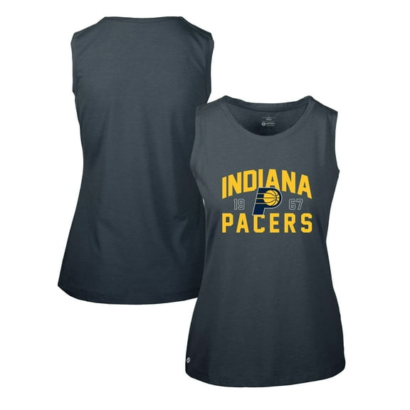Women's Levelwear Navy Indiana Pacers Macy Tank Top