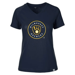 MLB Milwaukee Brewers Men's Long Sleeve Core T-Shirt - S