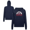 thumbnail image 1 of Women's Levelwear Navy Montreal Canadiens Adorn Banner Arch Pullover Hoodie, 1 of 3
