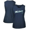 thumbnail image 1 of Women's-Levelwear  Navy Seattle Mariners Macy Tank Top, 1 of 3