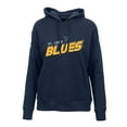 thumbnail image 1 of Women's Levelwear Navy St. Louis Blues Adorn Premier 2.0 Fleece Pullover Hoodie, 1 of 1