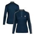 thumbnail image 1 of Women's Levelwear Navy USMNT Remi Quarter-Zip Pullover Top, 1 of 3