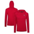 thumbnail image 1 of Women's Levelwear Red Florida Panthers Raven Insignia Core Quarter-Zip Jacket, 1 of 3