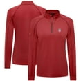 thumbnail image 1 of Women's Levelwear Red USWNT Kinetic Insignia Quarter-Zip Pullover, 1 of 3