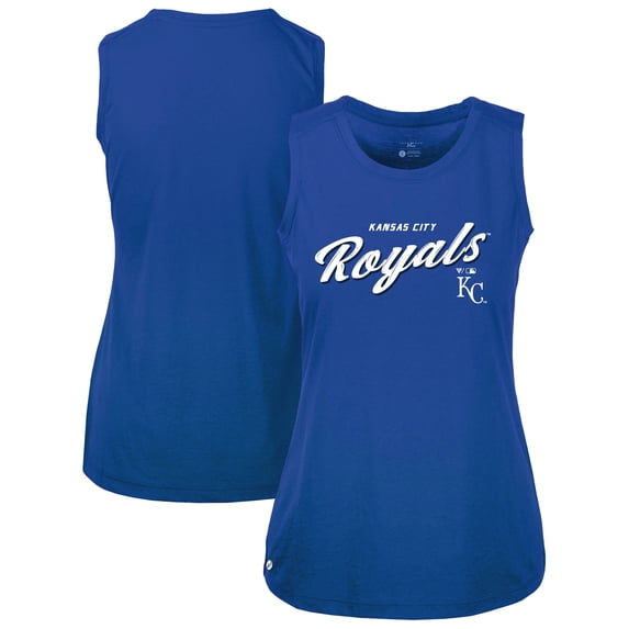 Women's-Levelwear Royal Kansas City Royals Macy Tank Top