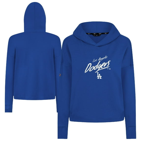 Women's Levelwear Royal Los Angeles Dodgers Sweet Sizzle Tri-Blend Hoodie