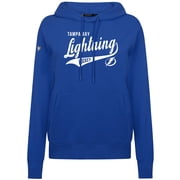 Womens Levelwear Royal Tampa Bay Lightning Adorn Glide Pullover Hoodie