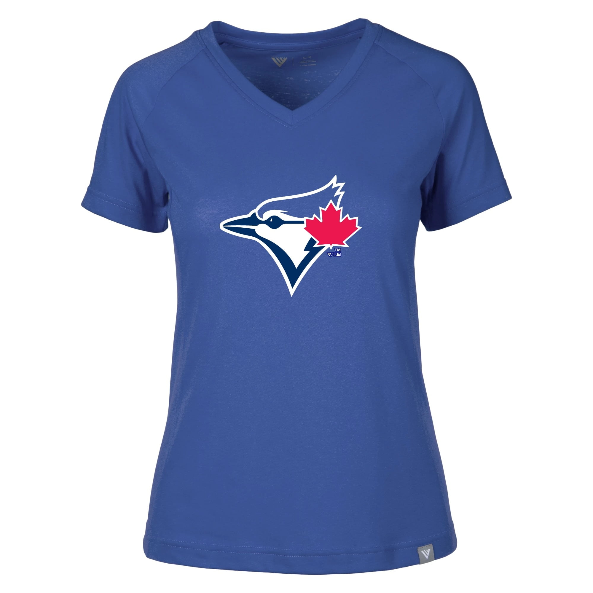 Women's Levelwear Royal Toronto Blue Jays Ariya V-Neck T-Shirt 