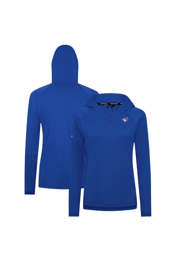 Women's Levelwear Royal Toronto Blue Jays Raven Insignia 2.0 Quarter-Zip Jacket