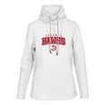 thumbnail image 1 of Women's Levelwear White Atlanta Hawks Loop Pullover Sweatshirt, 1 of 1
